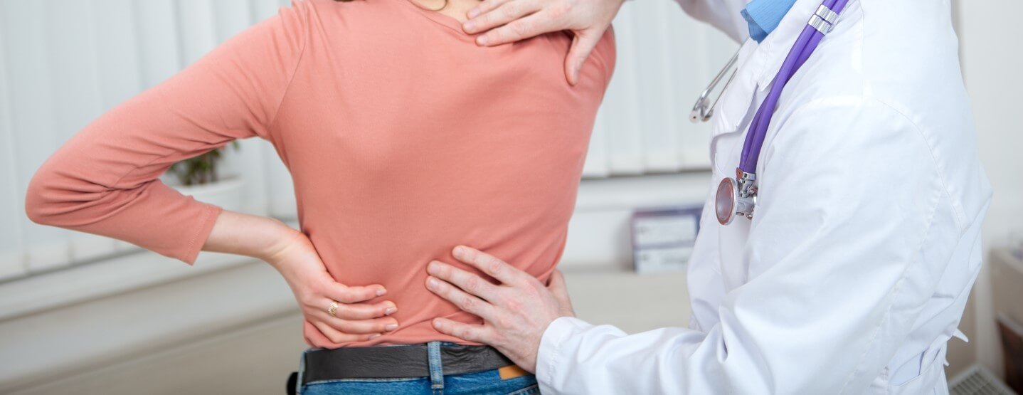 Scoliosis Getting Treated By Doctor